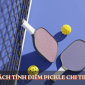 Cách tính điểm Pickleball chi tiết và không bao giờ nhầm lẫn